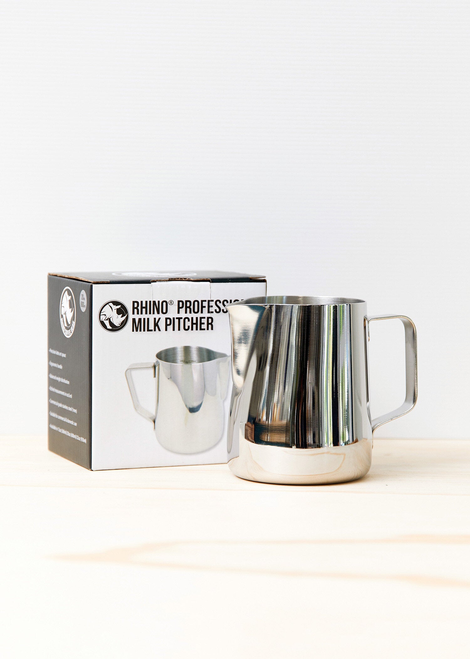 Rhino Coffee Gear Professional Milk Jug - 20oz/600ml