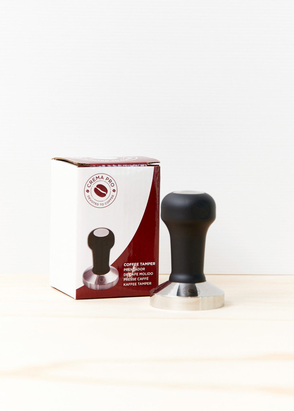 Crema Pro Tamper 58mm flat: Black